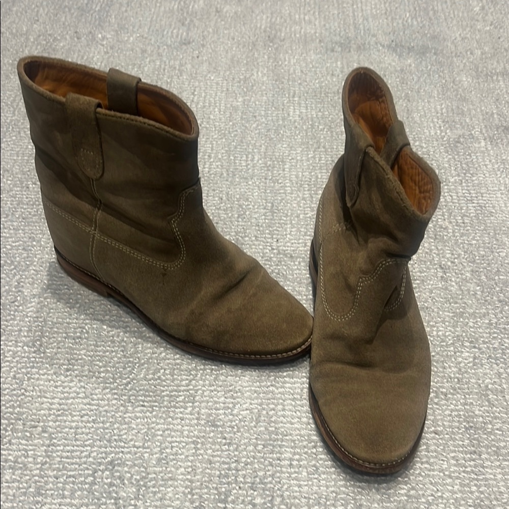 Isabel Marant crisi suede ankle boots size 37